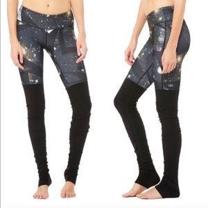 Alo Godess Leggings galaxy print